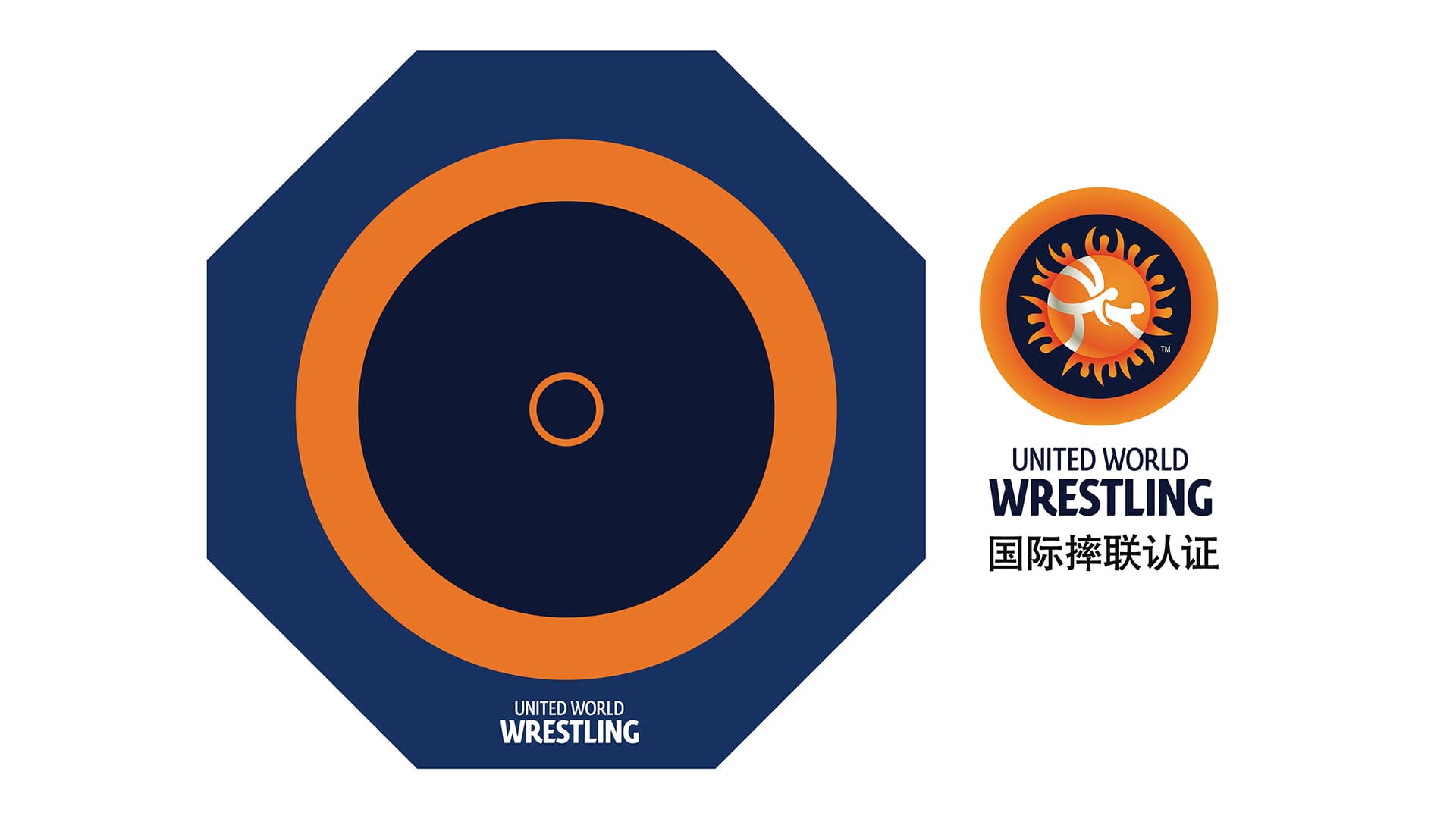 Competition Octagonal Wrestling mat