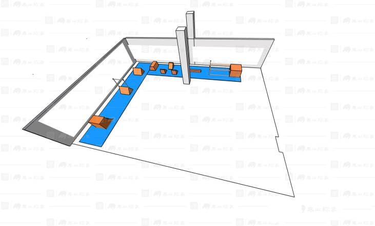 Four-layer Stacked  Mat