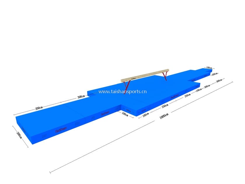 Landing Mat for Competition Balance Beam