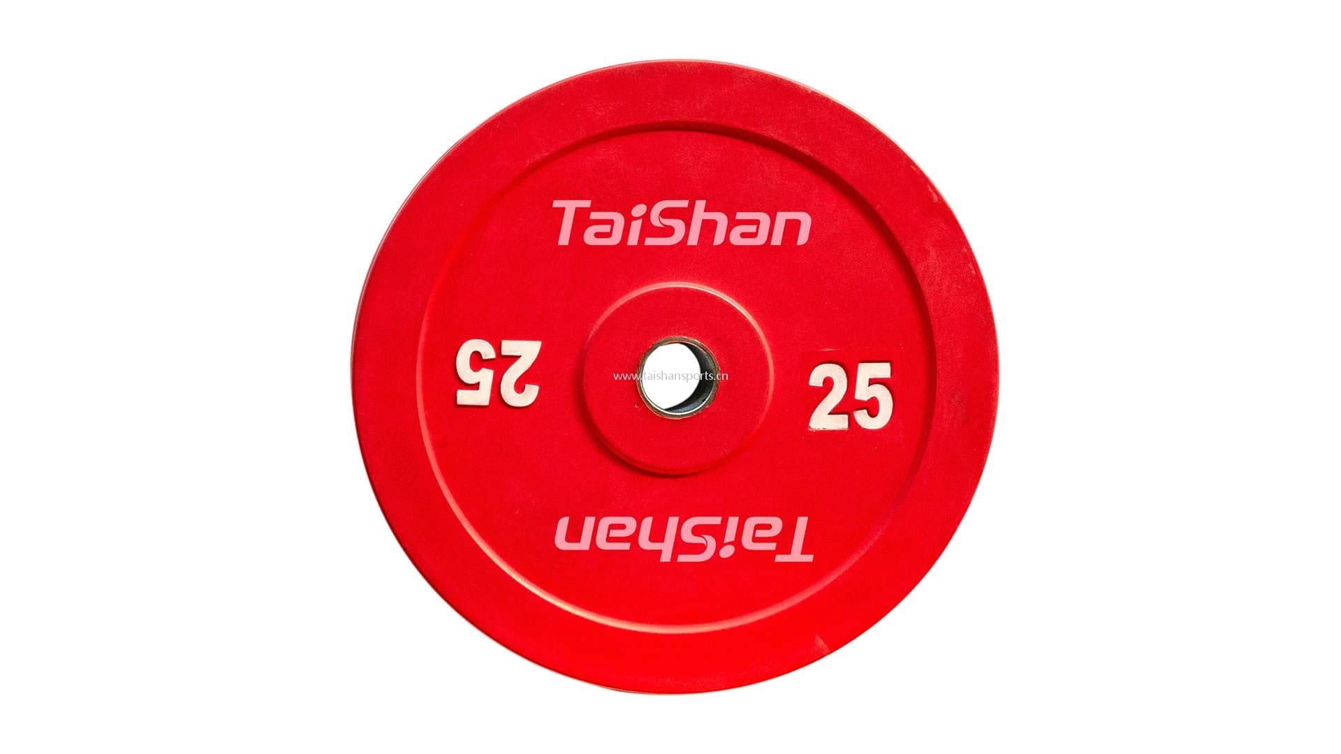 Competition barbell plate