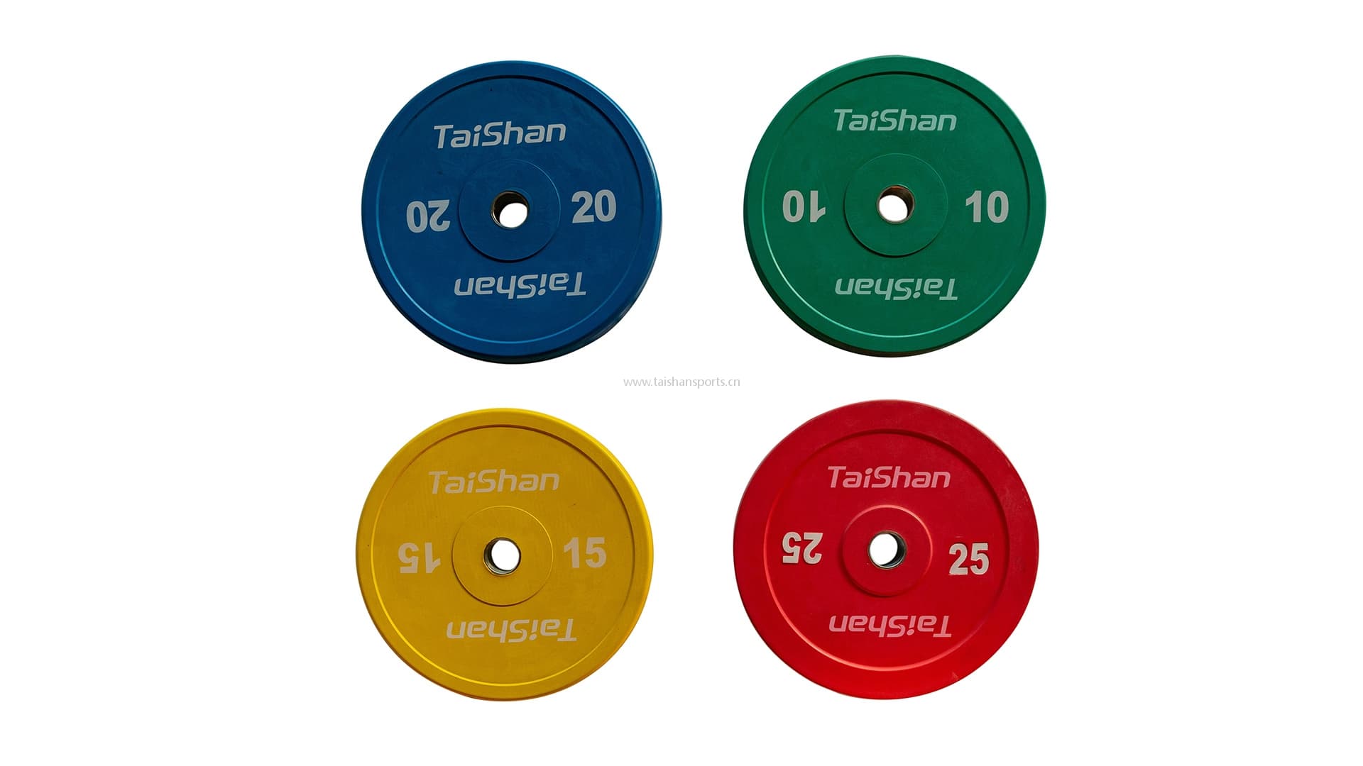 Competition barbell plate