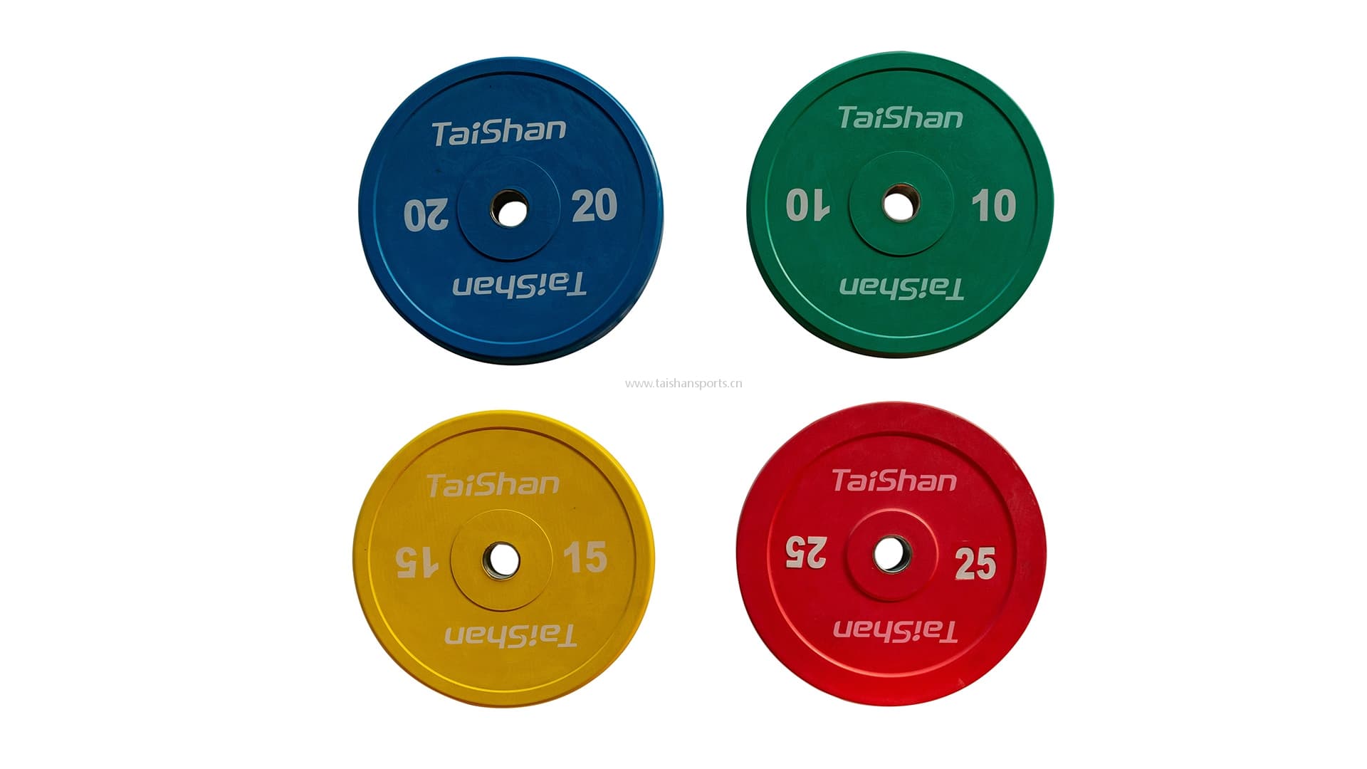 Competition barbell plate