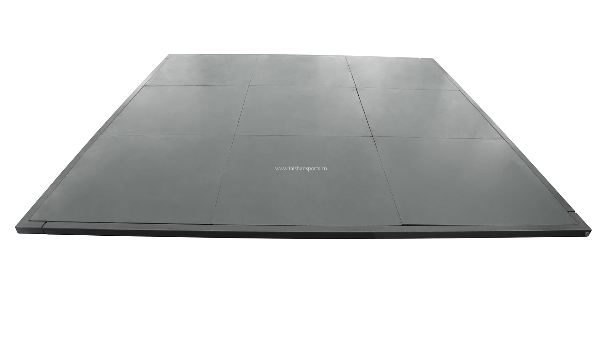 Weightlifting Platform for Training( black rubber)