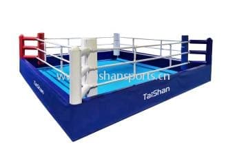 Floor boxing ring