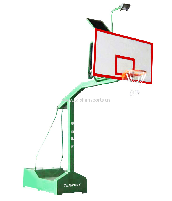 Box-Type Solar Basketball Stand