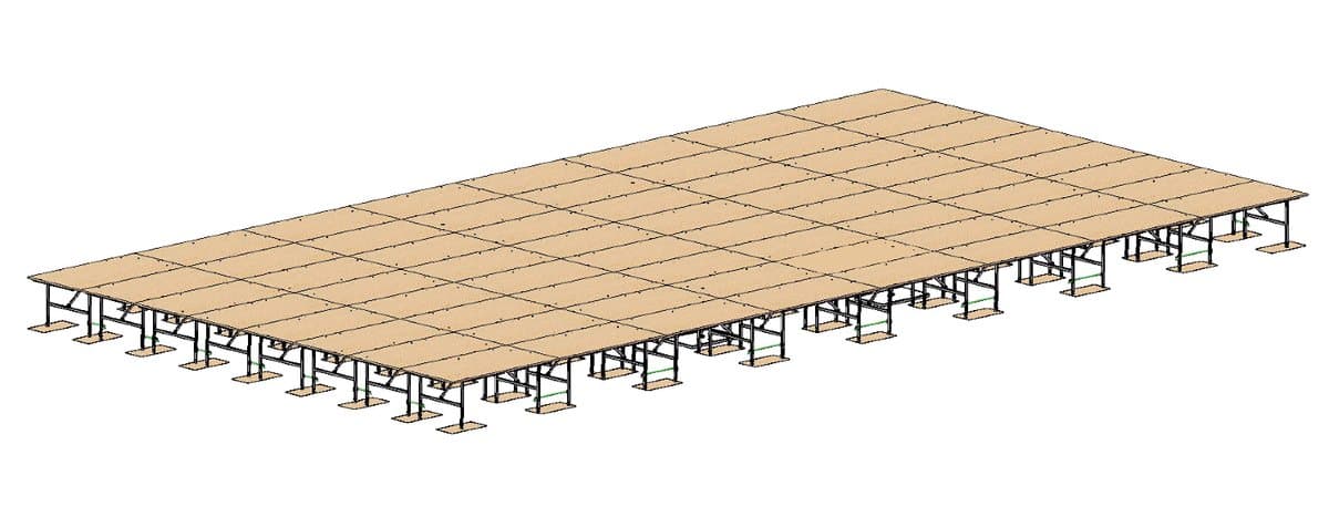 Gymnastics High Platform