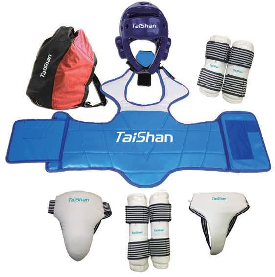 Taekwondo Protective Gear Set (6 pieces)