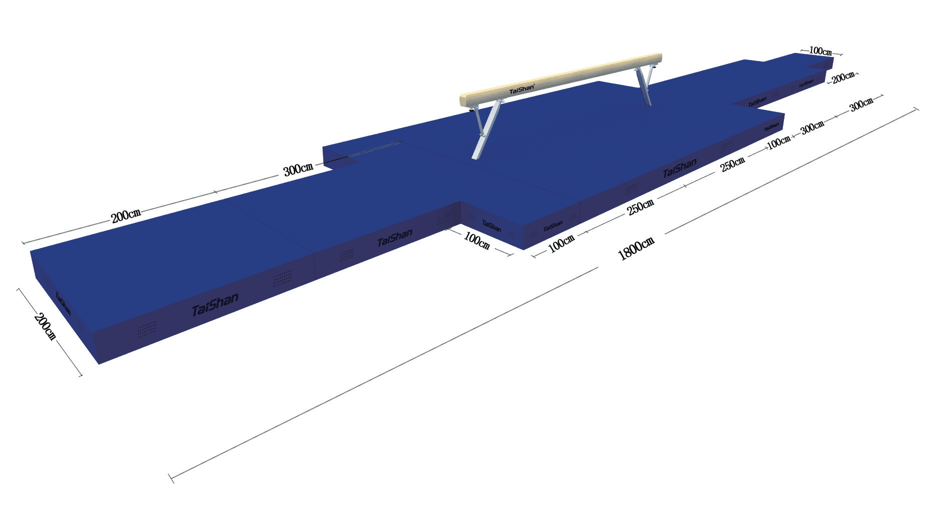Landing Mats for Balance Beam (competition type)