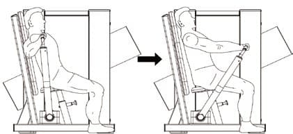 Seated Chest Press Machine
