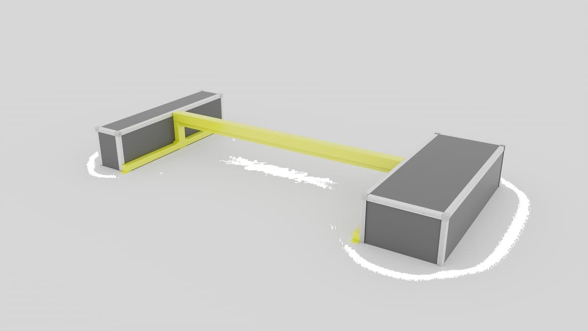 Balance Beam Obstacle