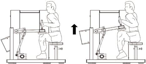 Seated Calf Raise Machine