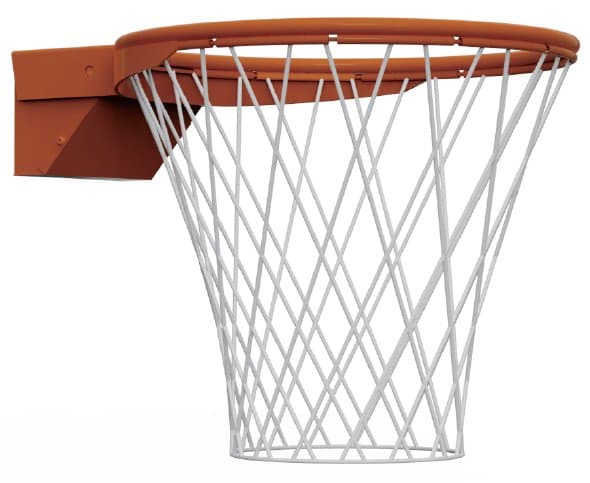 Spring-Loaded Basketball Rim