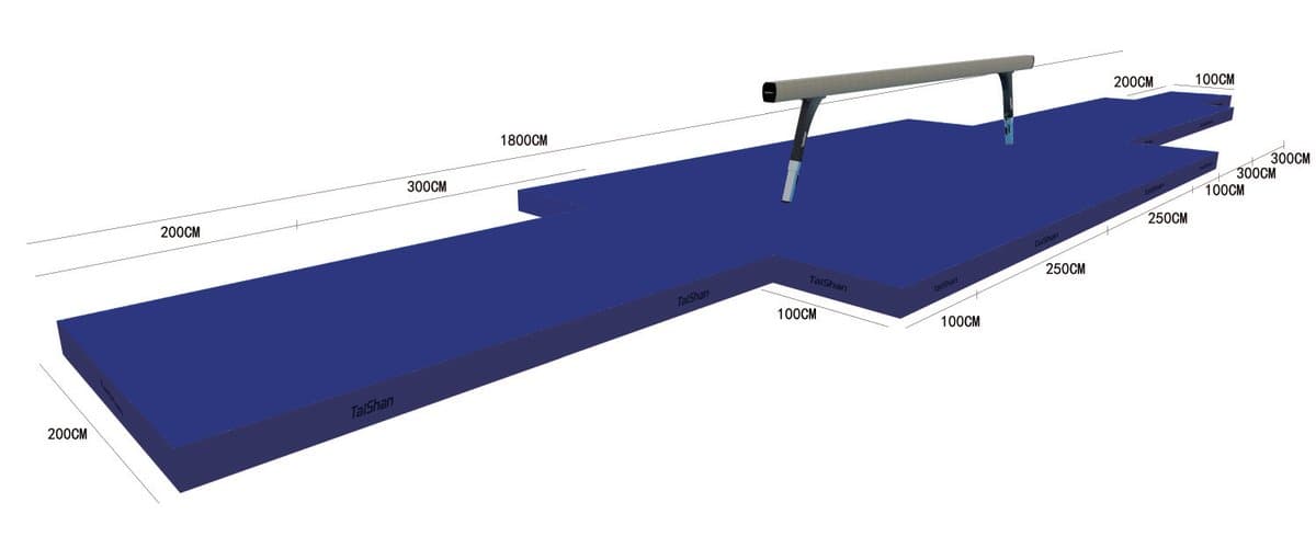 Landing Mats for Balance Beam (competition type)